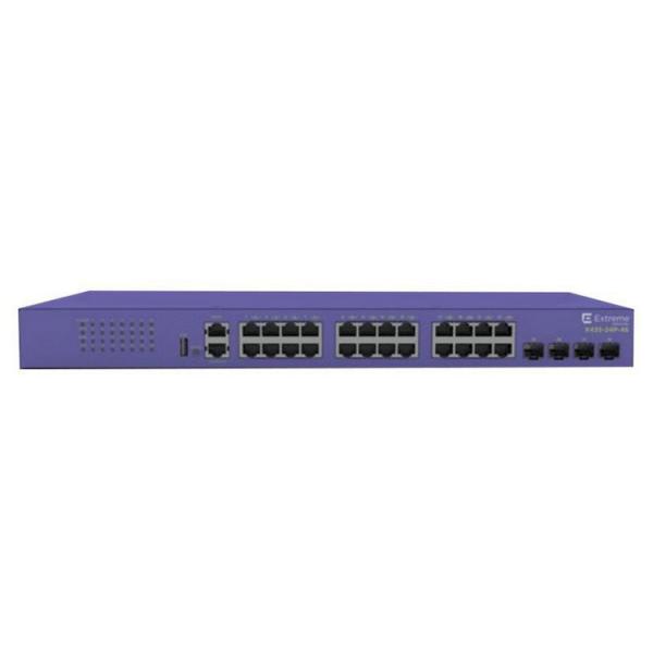 Extreme networks ExtremeSwitching X435 Gestito Gigabit Ethernet (10/100/1000) Supporto Power over Ethernet (PoE) Viola