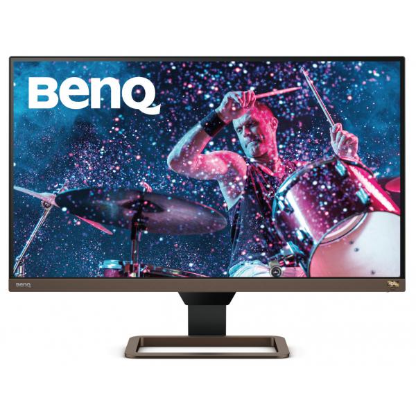 BenQ EW2780U LED display 68,6 cm [27] 3840 x 2160 Pixel 4K Ultra HD Nero, Marrone (BENQ 27 IPS MONITOR SPK EW2780U)