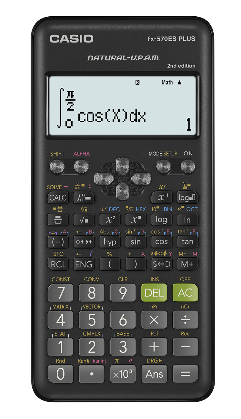 Calcolatrice CASIO fx-570 ES PLUS 2nd edition