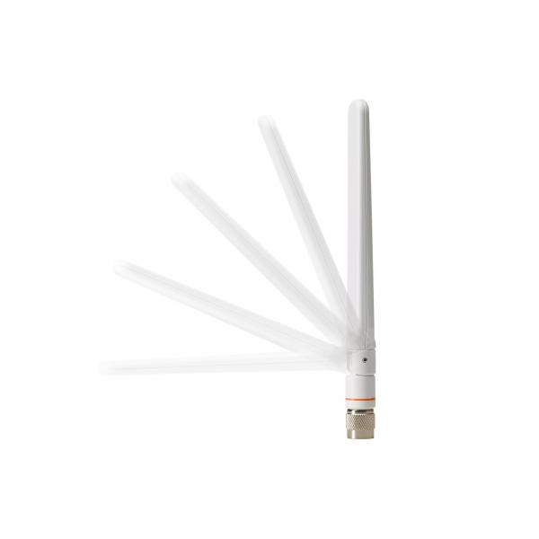 Cisco Aironet Dual-band Self-identifying - Antenna - dipolo - Wi-Fi - 2 dBi (per 2,4 GHz), 4 dBi (per 5 GHz) - interno - bianco - per Catalyst 9120AXE, 9120AXP