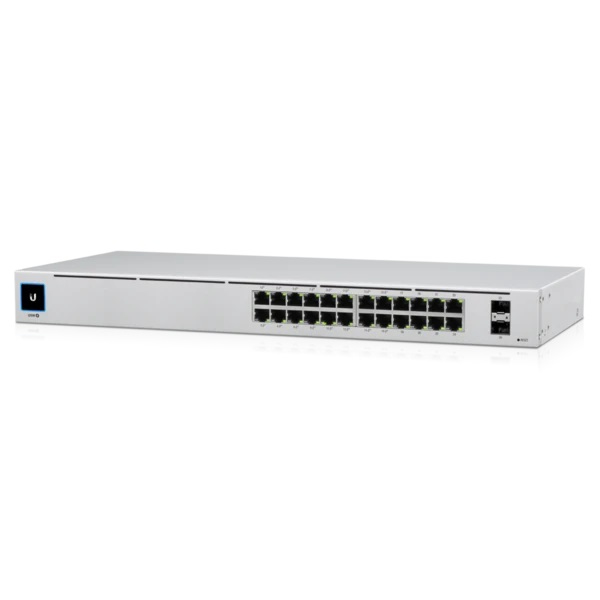 Ubiquiti Networks UniFi USW-24-PoE-EU Gestito L2 Gigabit Ethernet (10/100/1000) Supporto Power over Ethernet (PoE) Grigio