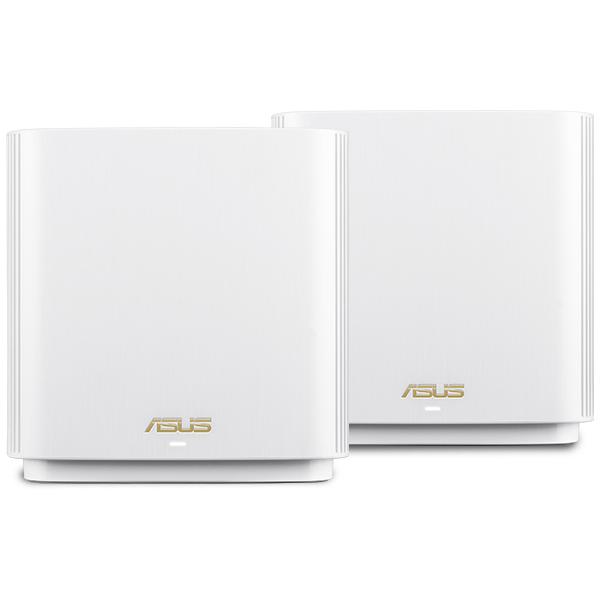 ASUS ZenWiFi AX (XT8) router wireless Banda tripla (2.4 GHz/5 GHz/5 GHz) Gigabit Ethernet Bianco