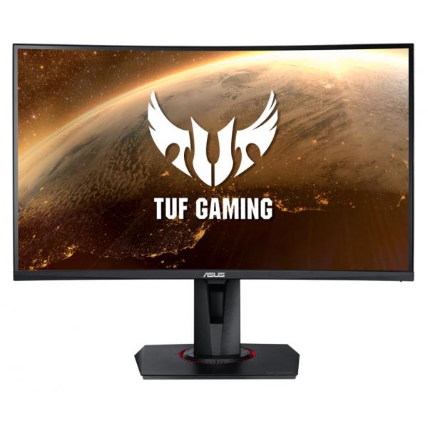 ASUS TUF Gaming VG27WQ LED display 68,6 cm [27] 2560 x 1440 Pixel Full HD Nero (Asus 27 TUF Gaming WQHD Curved Gaming Monitor [VG27WQ], 2560 x 1440, 1ms, 120% sRGB, HDMI, DP, 165Hz, VESA)