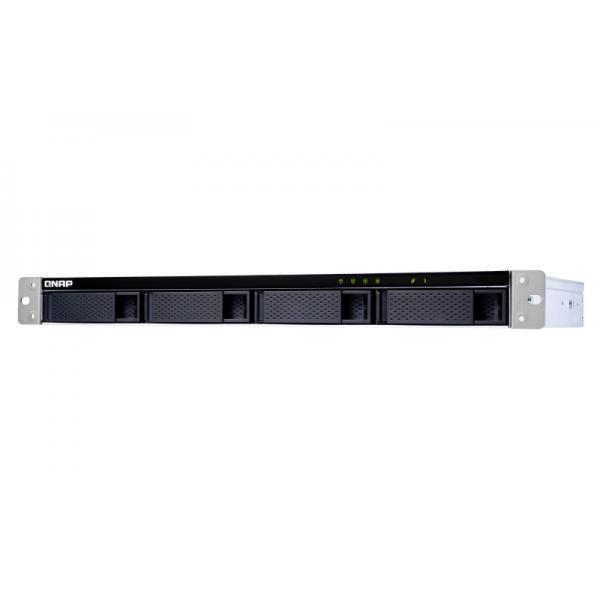 QNAP TL-R400S contenitore di unitÃ  di archiviazione Box esterno HDD/SSD Nero, Grigio 2.5/3.5 (TL-R400S EXPANSION UNIT RM - 1U 4 BAY)