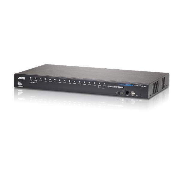 Aten Switch KVM HDMI USB a 16 porte, CS17916-AT-G - Immagine 1
