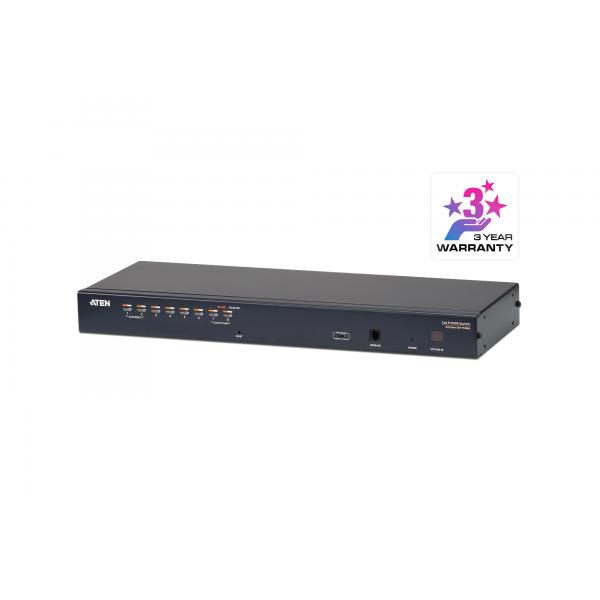 Aten Switch KVM Cat 5 multi-interfaccia (DisplayPort, HDMI, DVI, VGA) a 8 porte