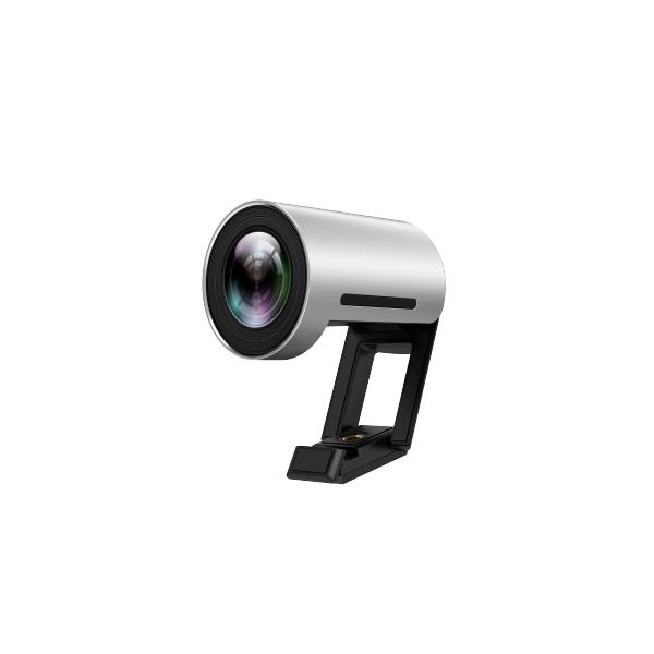 Yealink UVC30 webcam 8,51 MP 3840 x 2160 Pixel USB 3.2 Gen 1 [3.1 Gen 1] Nero, Argento (YEALINK UVC30-DESKTOP 4K CAMERA)