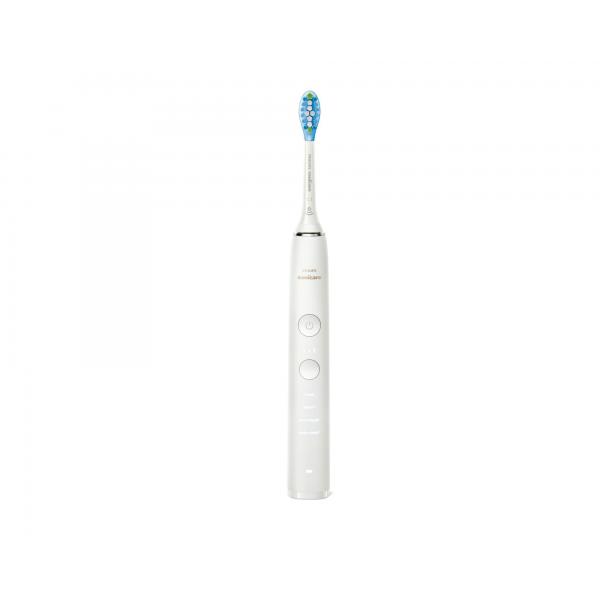 Philips Sonicare DiamondClean serie 9000 Sonicare Spazzolini Elettrico Sonico bianco, con custodia da viaggio HX9911/27 (Philips Sonicare DiamondClean 9000 HX9)