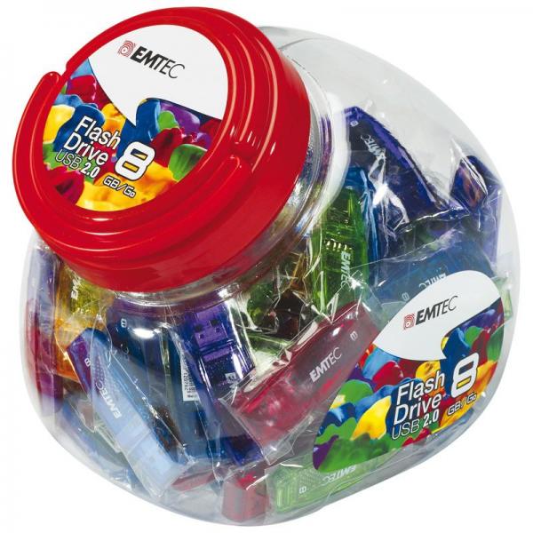 Emtec C410 Color Mix - Candy Jar 2.0 unità flash USB 32 GB USB tipo A Multicolore