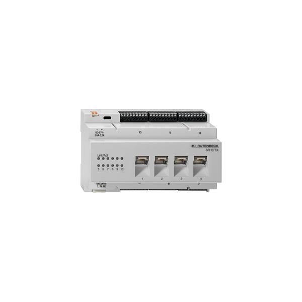 Rutenbeck 23510504 switch di rete Non gestito Gigabit Ethernet (10/100/1000) Grigio Supporto Power over Ethernet (PoE)