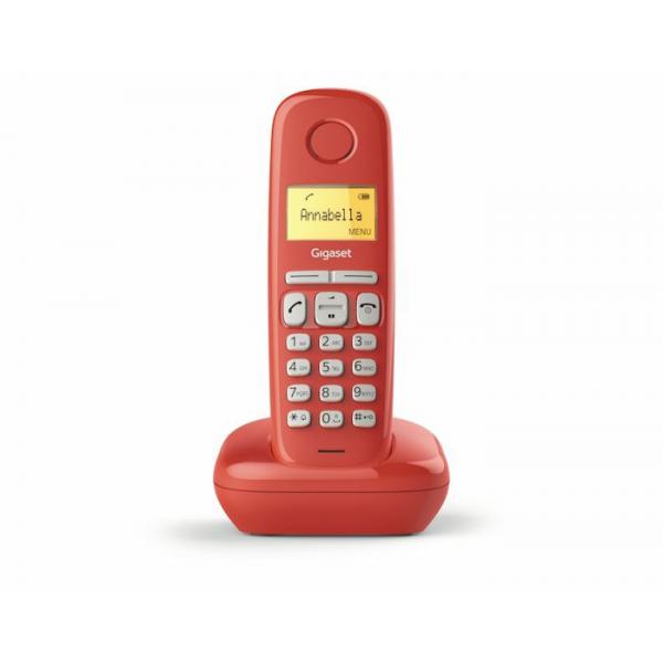 Gigaset CORDLESS GIGASET A170 DECT RUBRICA RED
