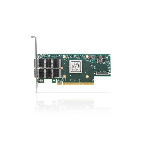 NVIDIA ConnectX-6 VPI MCX653106A-ECAT - Single Pack - Adattatore di rete - PCIe 4.0 x16 - 100Gb Ethernet / 100Gb Infiniband QSFP56 x 2