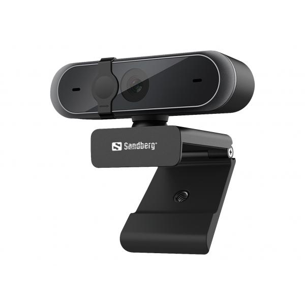 Sandberg Usb Webcam Pro (usb Webcam Pro - Usb Webcam Pro, 5 Mp, 2592 X - 1944 Pixels, 30 Fps, 1920x1080@30fps,2595x1944@30fps, 1080p, 80â° - Warranty