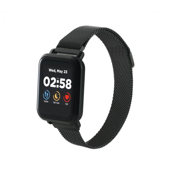 Canyon Sanchal 3,1 cm [1.22] 42 mm 240 x 240 Pixel Touch screen Nero (Canyon Sanchal Smart Watch Black)