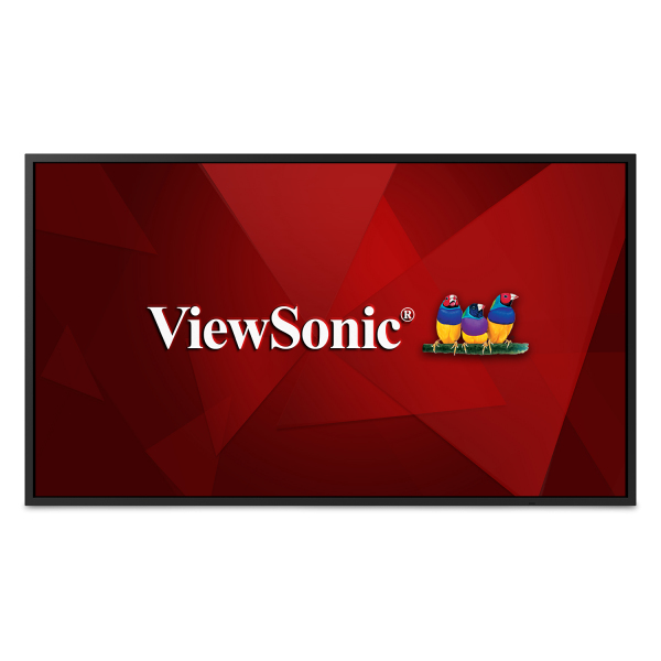 Viewsonic CDE5520 visualizzatore di messaggi 139,7 cm (55") IPS 4K Ultra HD Pannello piatto per segnaletica digitale Nero Processore integrato