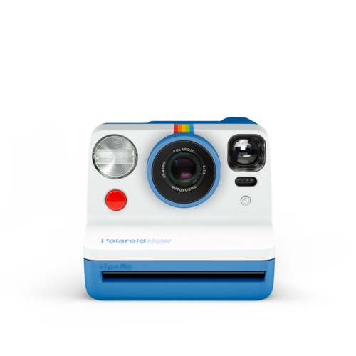Polaroid Now - Fotocamera istantanea - Autofocus - Doppia esposizione - Autoscatto - Blu