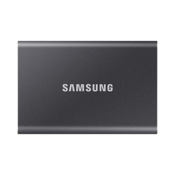 Samsung Portable SSD T7 1 TB Grigio (SSD PORTABLE T7 1TB,1TB SSD, USB 3.2 Gen.2 [10Gbps], 1050 MB/sec/1000 MB/sec, 85 x 57 x 8.0mm)