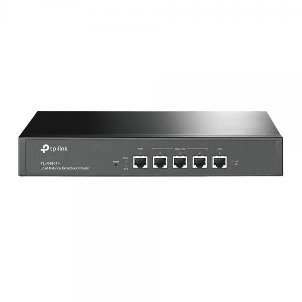 TP-Link LOAD BALANCE ROUTER FINO A 4 WAN TP-LINK TL-R480T+