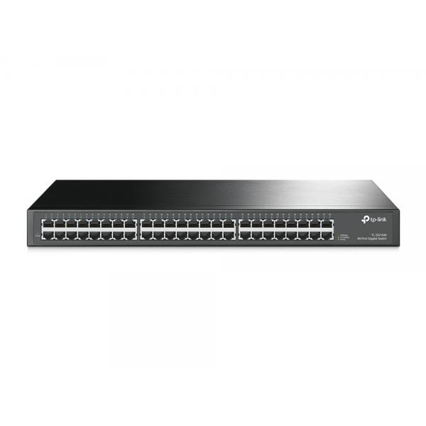 TP-LINK TL-SG1048 switch di rete Non gestito Gigabit Ethernet (10/100/1000) 1U Nero