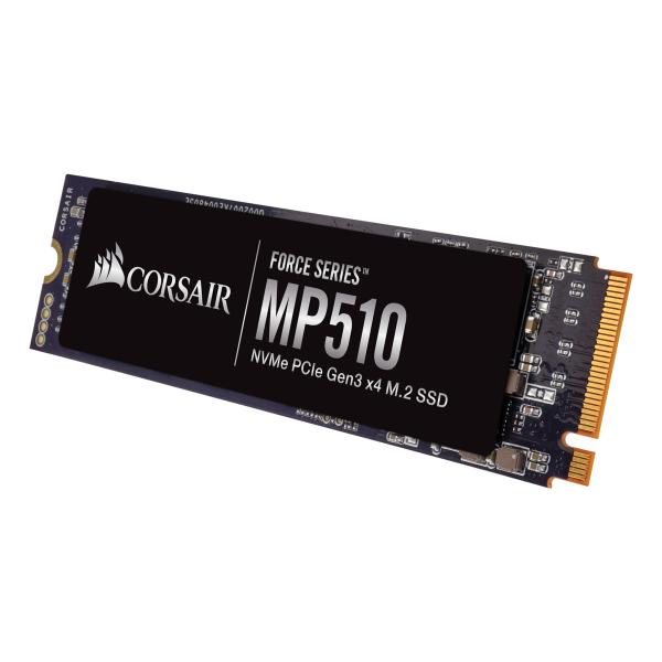 Corsair MP510 M.2 4000 GB PCI Express 3.0 3D TLC NAND NVMe (Corsair 4TB Force Series MP510 M.2 NVMe SSD M.2 2280 PCIe 3D NAND R/W 3480/3000 MB/s 580K/680K IOPS)