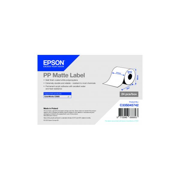 Epson C33S045742 etichetta per stampante Bianco