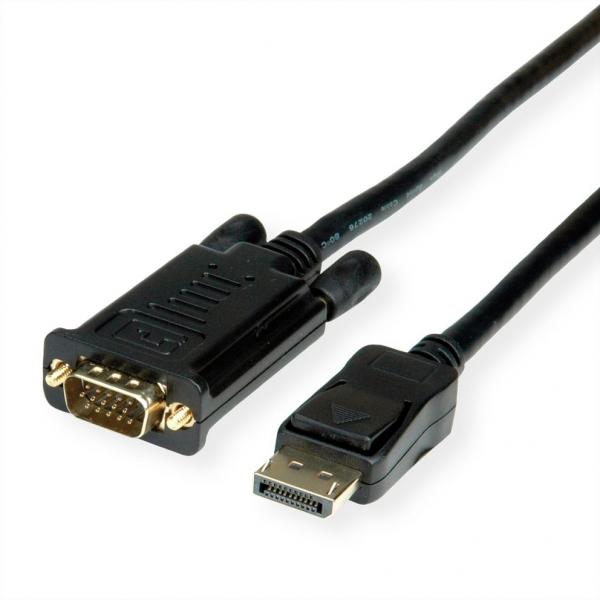Cavo Dp-vga 2k 1,5mt M/m 1920x1080 @60hz