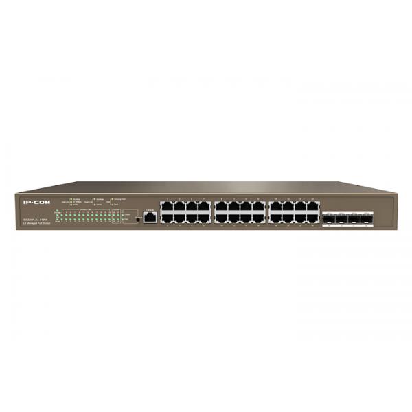 IP-COM SWITCH POE L3 MANAGED 24 PORTE GBIT + 4 SFP G5328P-24-410W