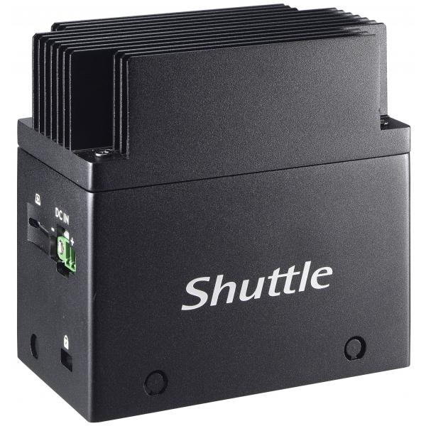 Shuttle EDGE EN01J4 LPDDR4-SDRAM J4205 Intel® Pentium® 8 GB 64 GB eMMC Mini PC Nero