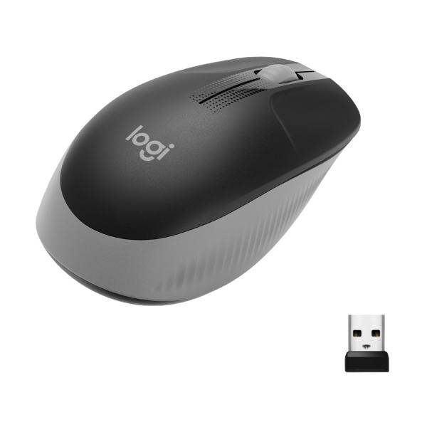 Mouse M190 Log Wireless Grey Sull S Ize Ambidestro