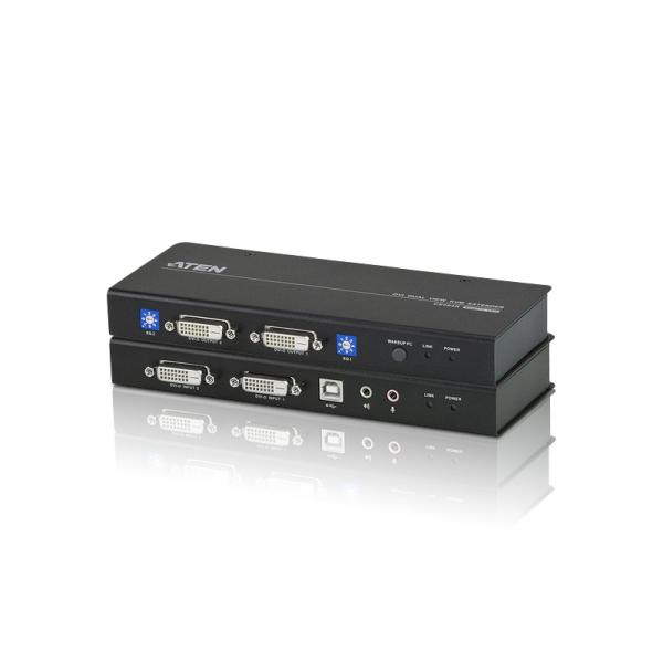 Aten CE604-AT-G USB DUAL VIEW DVI KVM EXTENDER WITH