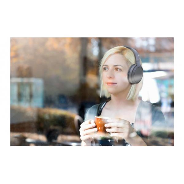 PHILIPS H5205BK/00 CUFFIE BLUETOOTH CON MICROFONO CONNETTORE 3.5 MM USB  TIPO-C NERO TAH5205BK/00