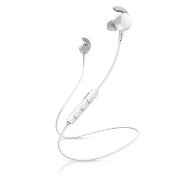 Philips TAE4205WT/00 cuffia e auricolare Bluetooth Bianco