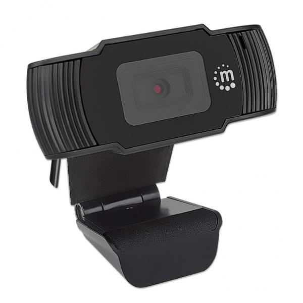 Manhattan 462006 Webcam 2 Mp 1920 X 1080 Pixel Usb 2.0 Nero (usB-A Webcam 2/megapixels 1080p - Full Hd Microphone 30/fps Black)