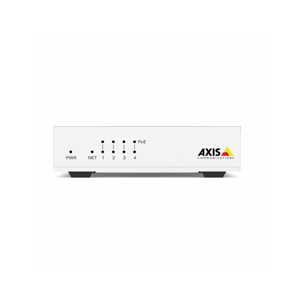Axis 02101-002 switch di rete Non gestito Fast Ethernet [10/100] Supporto Power over Ethernet [PoE] Bianco (D8004 UNMANAGED POE SWITCH - D8004, Unmanaged, Fast - Ethernet [10/100], Power over Ethernet [PoE] - Warranty: 60M)