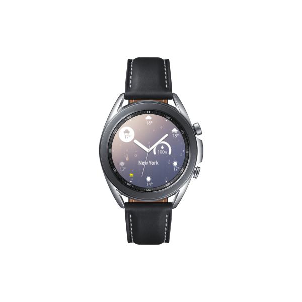 Samsung Galaxy Watch3 Smartwatch Bluetooth, cassa 41mm acciaio, cinturino pelle, Saturimet...