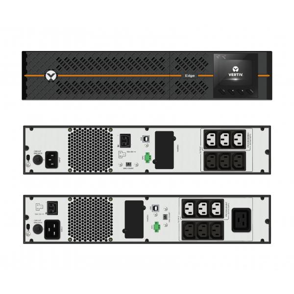 Vertiv Liebert UPS Edge, 3300VA 2700W, Line Interactive, AVR, montaggio Tower/Rack (EDGE UPS 3KVA 230V 2U - IN)