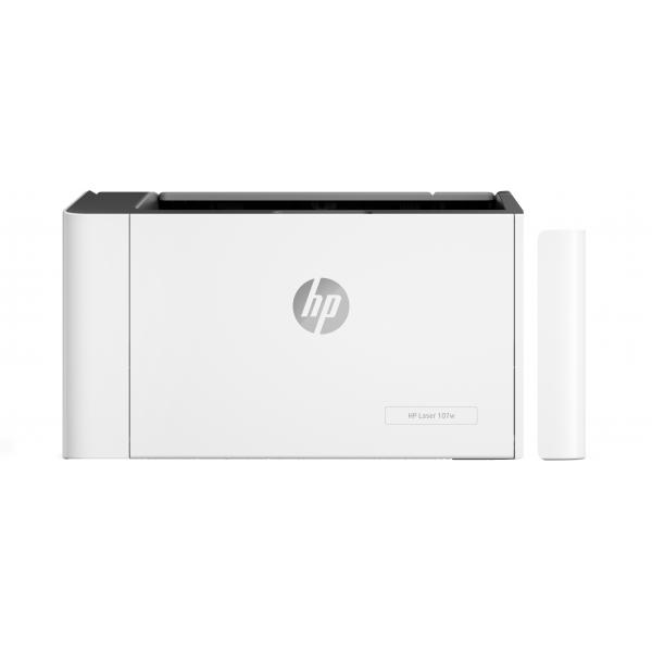 HP Laser 107w, Bianco e nero, Stampante per Piccole e medie imprese, Stampa (Laser 107w Mono Laser - **New Retail** - Warranty: 12M)