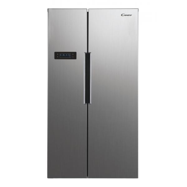 Candy CHSVN 174X frigorifero side-by-side Libera installazione 532 L E Acciaio inossidabil...