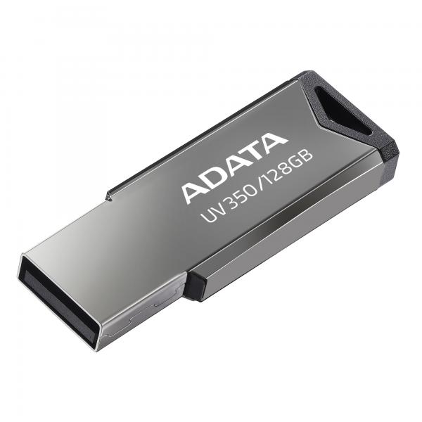 ADATA AUV350 CHIAVETTA USB 128GB USB 3.1 ARGENTO AUV350-128G-RBK