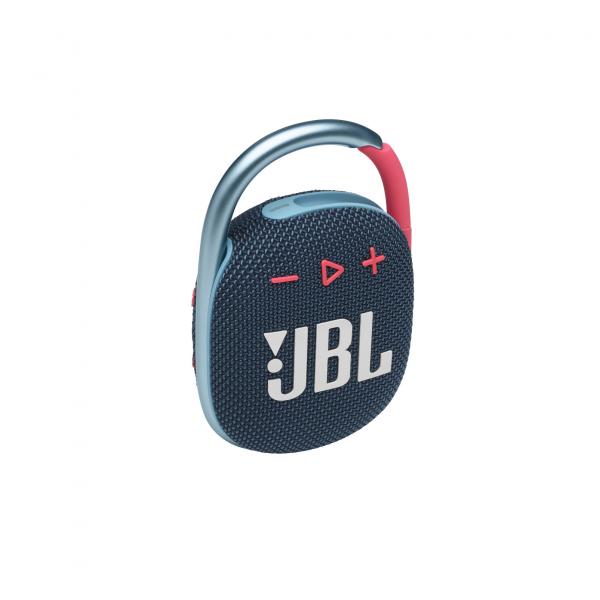 Jbl speaker Bluetooth Clip 4 waterproof con moschettone § Blu/Rosa