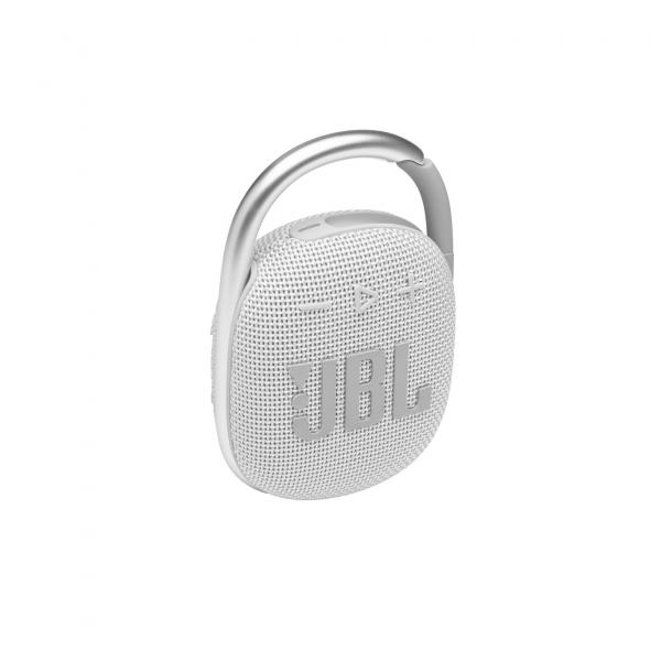 Jbl speaker Bluetooth Clip 4 waterproof con moschettone § Bianco