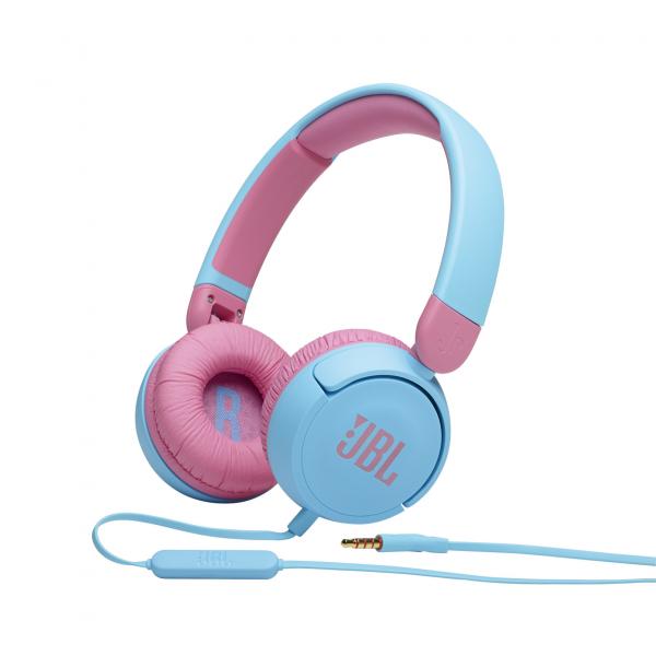 Jbl cuffie a filo per bambini JR310 con microfono § Azzurro e Rosa