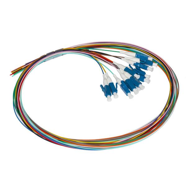 Pigtail Fibra Ottica 2mt Lc 12*pz Monomodale Simplex Os2 9/125 Col.