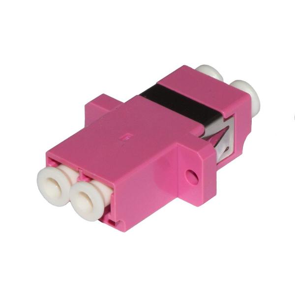 Adattatore Fibra Ottica Lc/lc Multimodale Duplex Om4 Upc