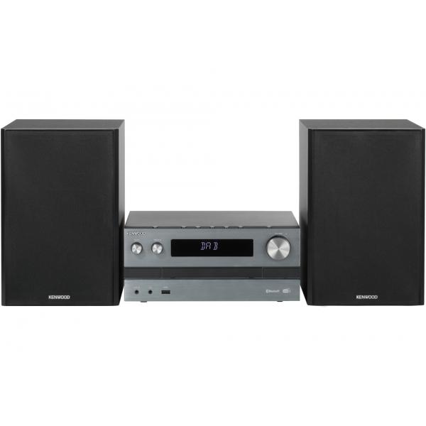 Kenwood M-918DAB-H set audio da casa Microsistema audio per la casa 10 W Alluminio, Nero
