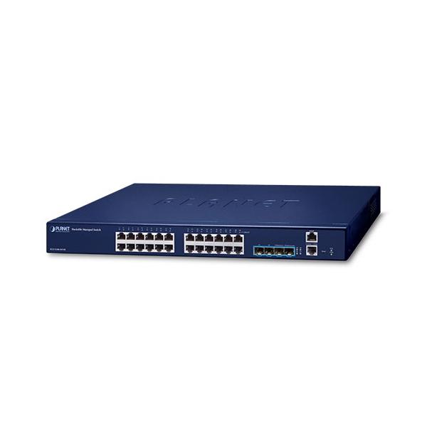 PLANET SGS-5240-24T4X switch di rete Gestito L2/L3 Gigabit Ethernet (10/100/1000) Blu
