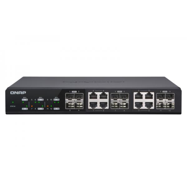 Qnap QSW-M1208-8C MANAGEMENT SWITCH 12 PORT OF 10GBE