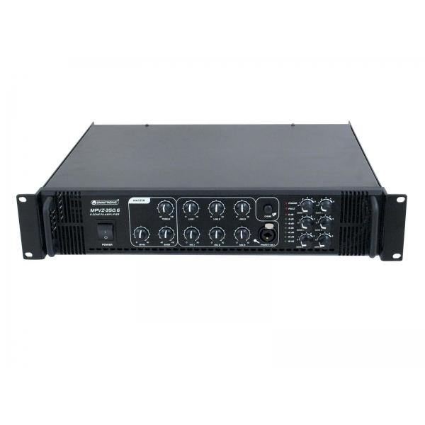 Omnitronic 80709791 amplificatore audio Resa/fase Nero