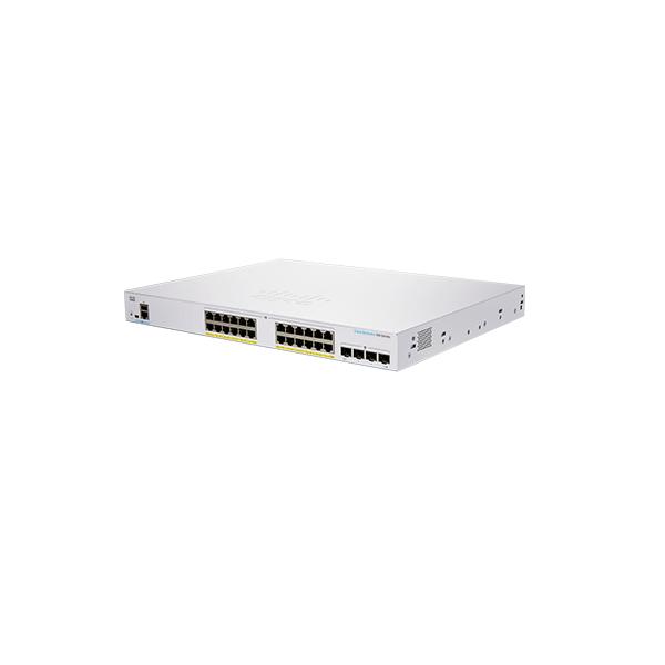Cisco CBS350-24FP-4X-EU switch di rete Gestito L2/L3 Gigabit Ethernet (10/100/1000) Argento