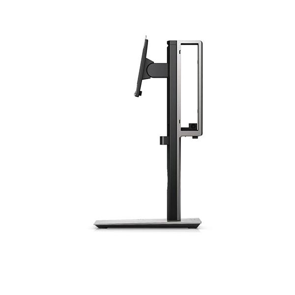 DELL MFS18 68,6 cm [27] Libera installazione Nero, Argento (OptiPlex Micro Form Factor - Micro All-in-One Stand, - Freestanding, 5.7 kg, 48.3 cm [19], 68.6 cm [27], Height adjustment, Black, - Warranty: 12M)